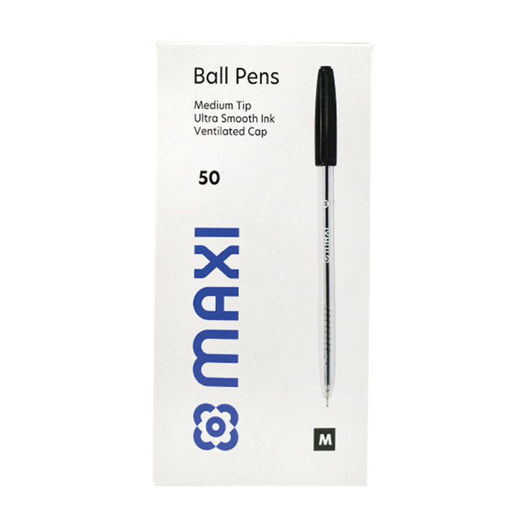 Maxi Ball Pen MX-LV50BL Black